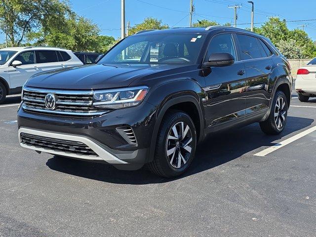 used 2021 Volkswagen Atlas Cross Sport car, priced at $20,597