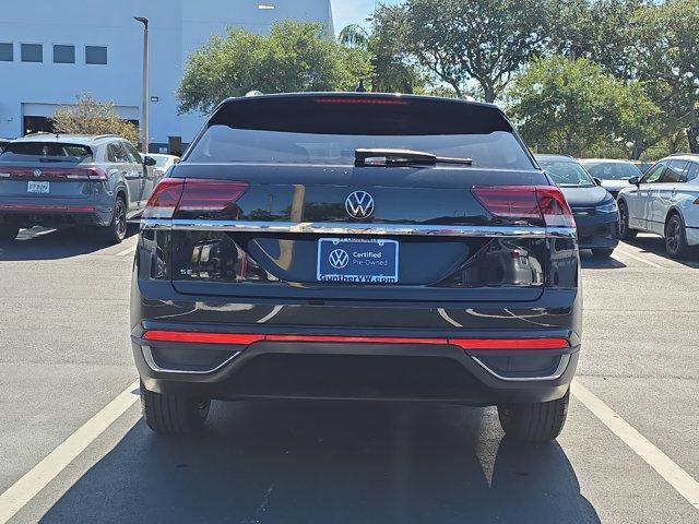 used 2021 Volkswagen Atlas Cross Sport car, priced at $20,597