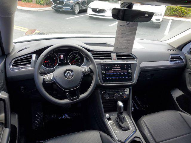 used 2021 Volkswagen Tiguan car, priced at $20,998