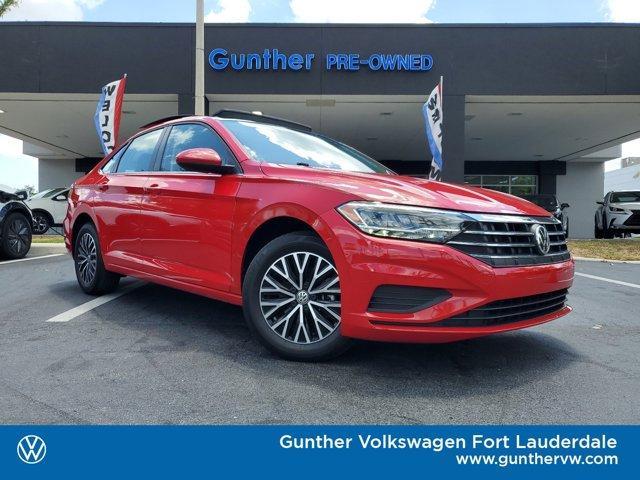 used 2021 Volkswagen Jetta car, priced at $18,575