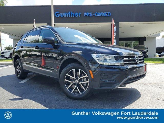 used 2021 Volkswagen Tiguan car, priced at $22,987