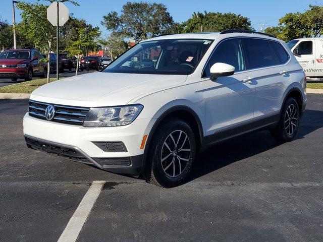 used 2021 Volkswagen Tiguan car, priced at $19,987