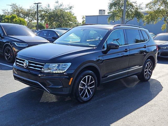 used 2021 Volkswagen Tiguan car, priced at $20,987