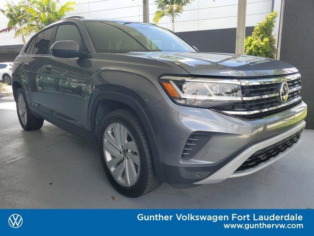 used 2022 Volkswagen Atlas Cross Sport car, priced at $42,555