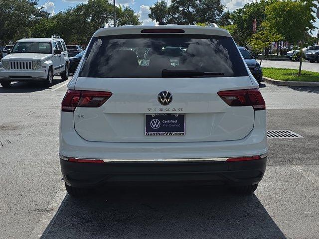 used 2022 Volkswagen Tiguan car, priced at $20,625