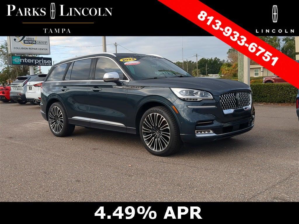 used 2022 Lincoln Aviator car, priced at $53,994