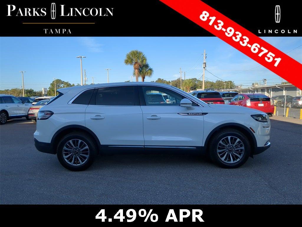 used 2023 Lincoln Nautilus car, priced at $33,780