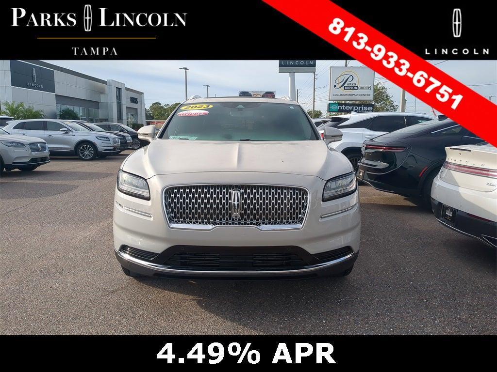 used 2023 Lincoln Nautilus car, priced at $43,729