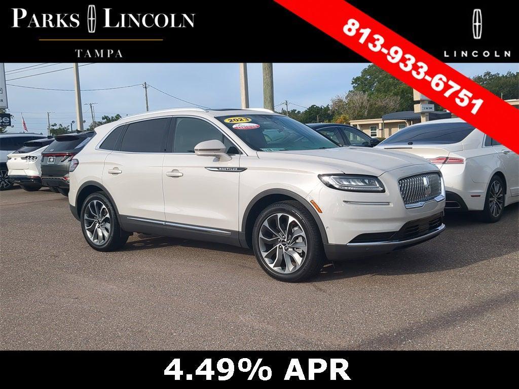 used 2023 Lincoln Nautilus car, priced at $43,729