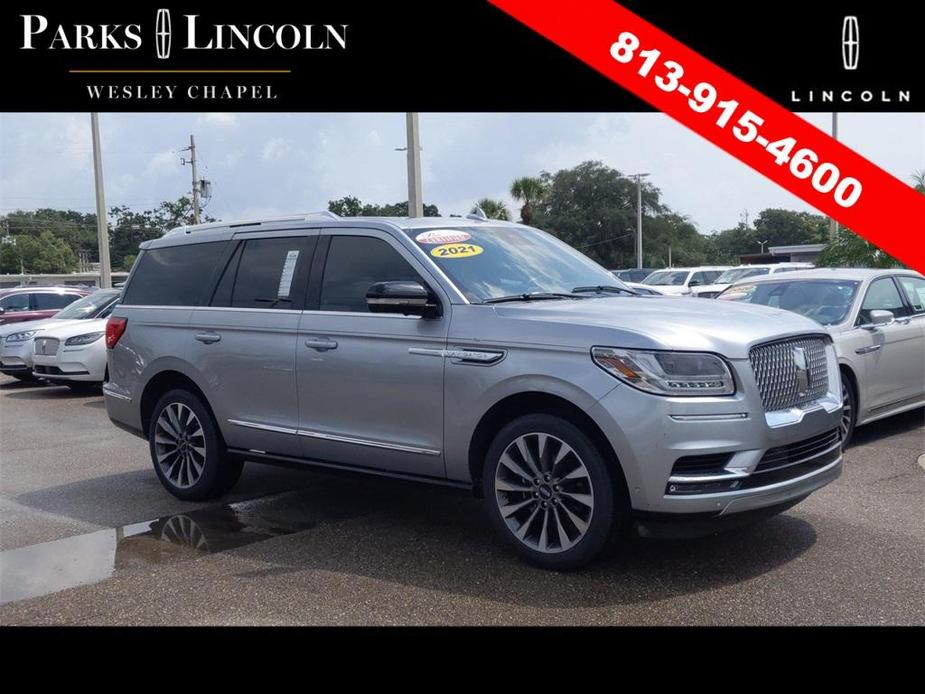 used 2021 Lincoln Navigator car, priced at $51,381