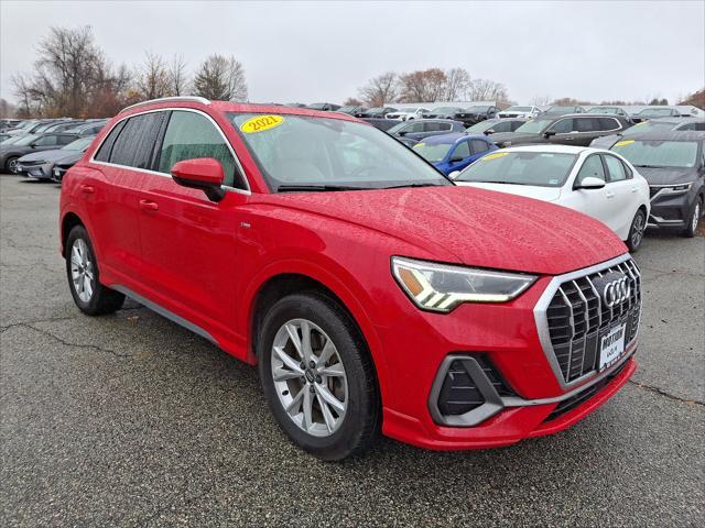 used 2021 Audi Q3 car, priced at $23,500