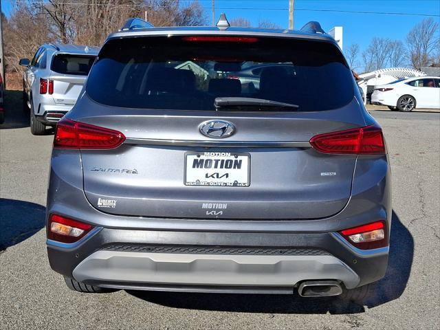 used 2019 Hyundai Santa Fe car, priced at $17,500