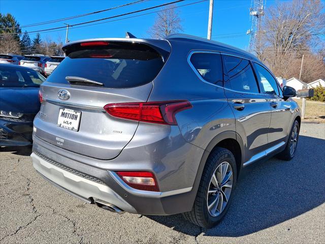 used 2019 Hyundai Santa Fe car, priced at $17,500