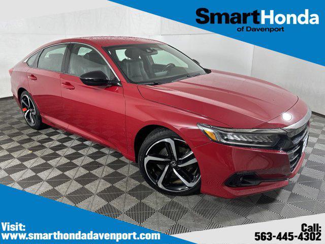 used 2021 Honda Accord car, priced at $24,542