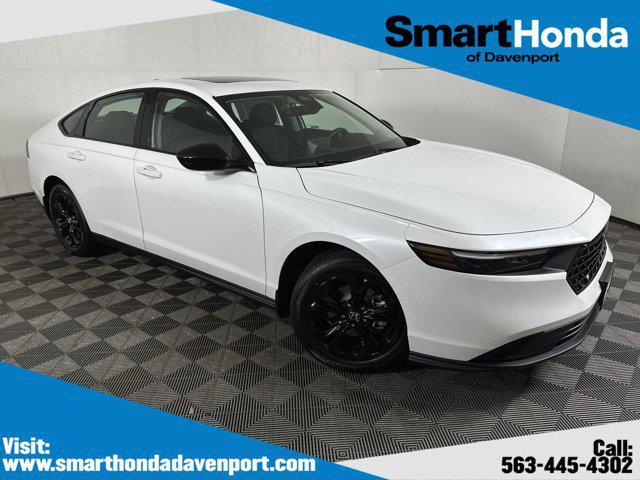 new 2025 Honda Accord car, priced at $32,110