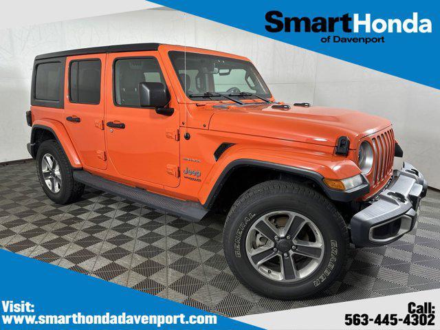 used 2018 Jeep Wrangler Unlimited car, priced at $26,911