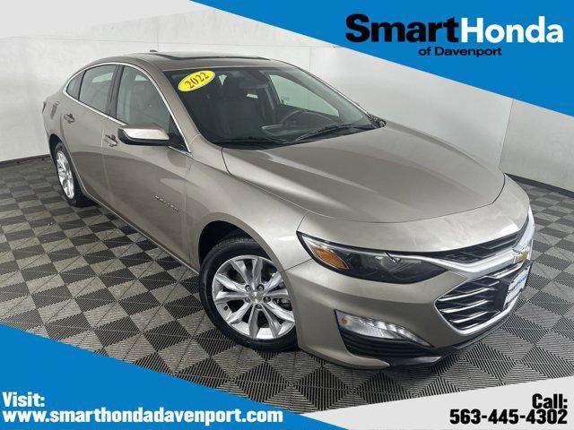 used 2022 Chevrolet Malibu car, priced at $18,691