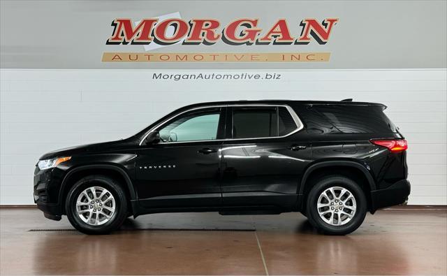 used 2021 Chevrolet Traverse car, priced at $25,987