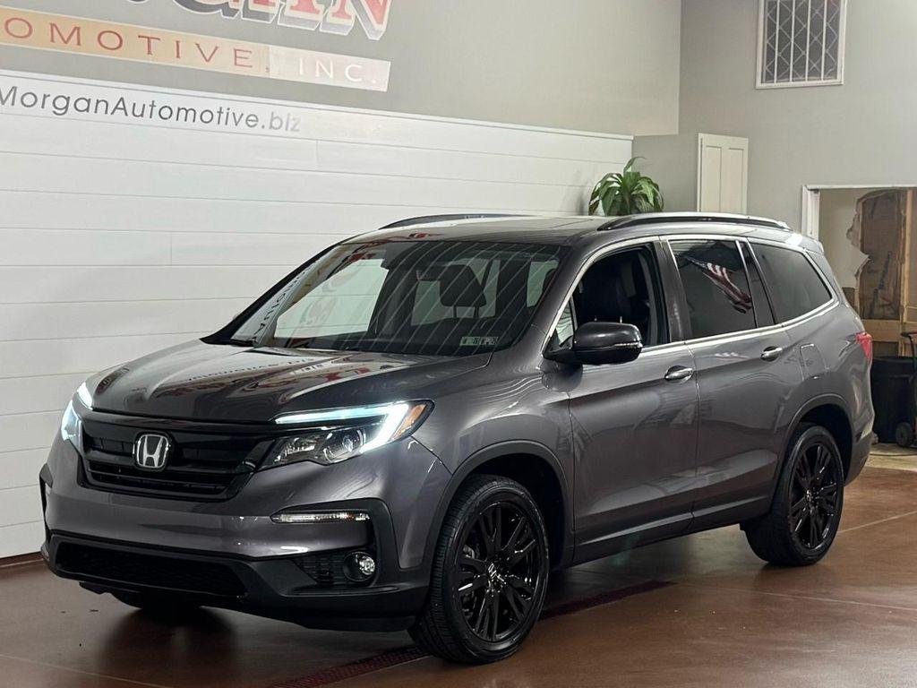 used 2021 Honda Pilot car, priced at $26,987