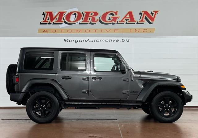 used 2022 Jeep Wrangler Unlimited car, priced at $29,987