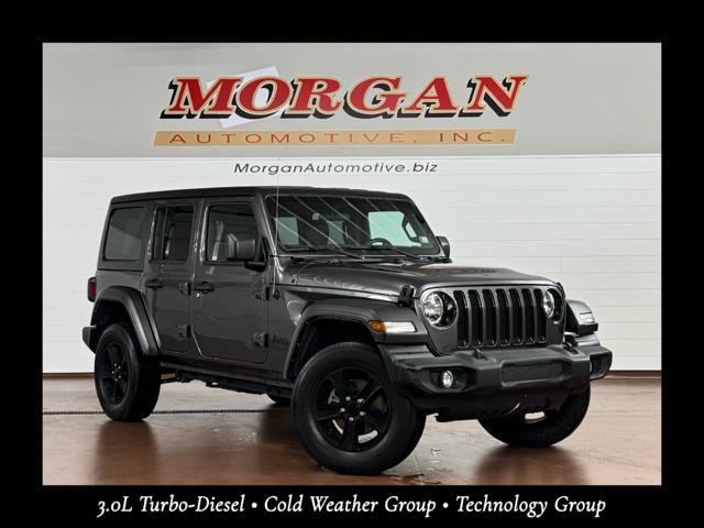 used 2022 Jeep Wrangler Unlimited car, priced at $29,987