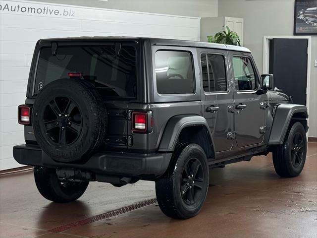 used 2022 Jeep Wrangler Unlimited car, priced at $29,987