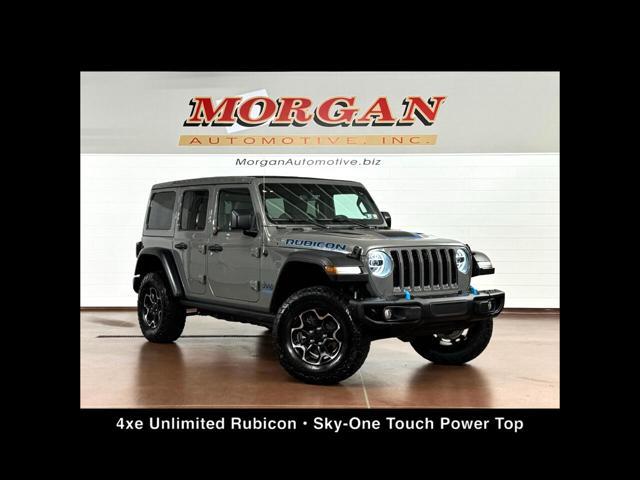 used 2021 Jeep Wrangler Unlimited car, priced at $43,987