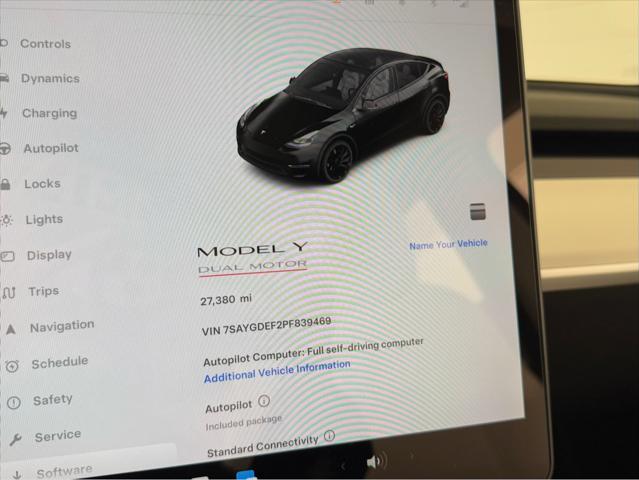 used 2023 Tesla Model Y car, priced at $35,987