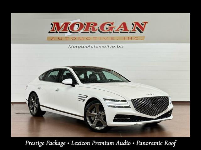 used 2021 Genesis G80 car, priced at $34,987