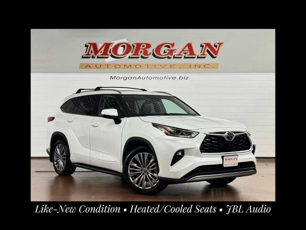 used 2022 Toyota Highlander car, priced at $43,987