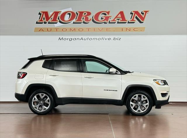 used 2021 Jeep Compass car, priced at $21,987