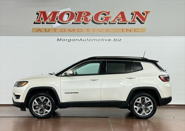 used 2021 Jeep Compass car, priced at $21,987