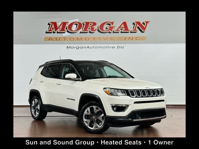 used 2021 Jeep Compass car, priced at $22,987