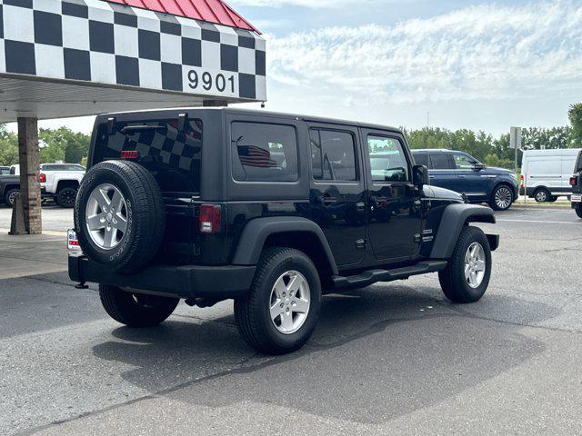 used 2013 Jeep Wrangler Unlimited car, priced at $15,988