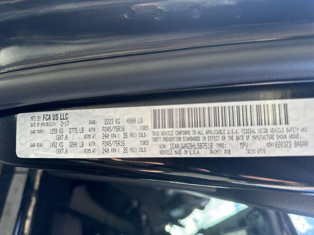 used 2017 Jeep Wrangler car, priced at $14,988