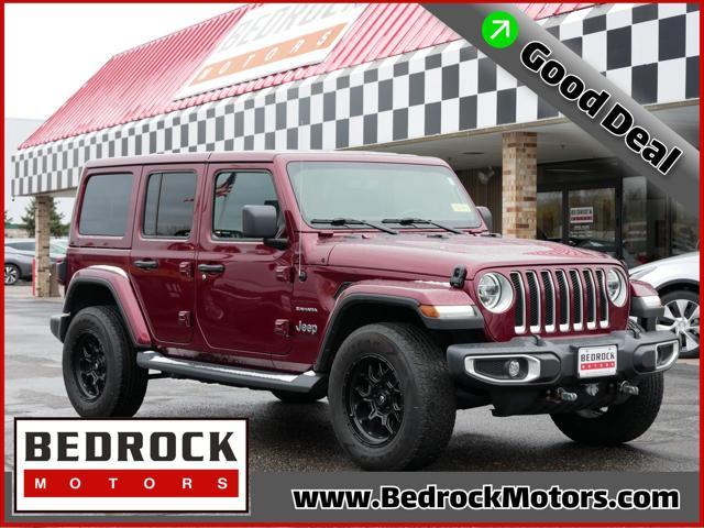 used 2021 Jeep Wrangler Unlimited car, priced at $33,988