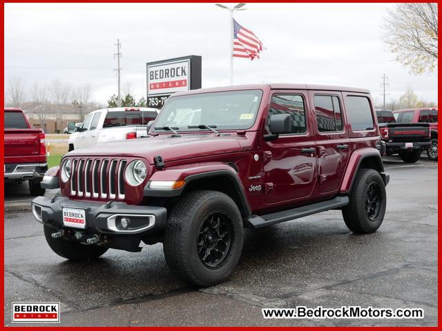 used 2021 Jeep Wrangler Unlimited car, priced at $33,988