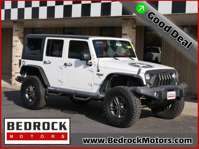 used 2018 Jeep Wrangler JK Unlimited car, priced at $22,988