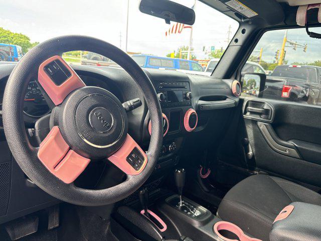 used 2017 Jeep Wrangler Unlimited car, priced at $20,988