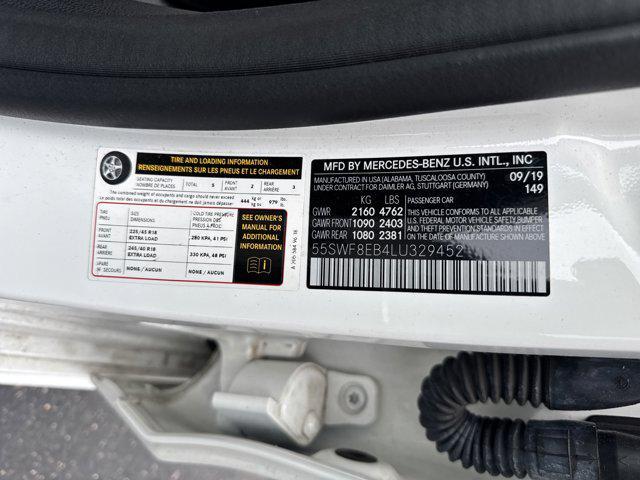 used 2020 Mercedes-Benz C-Class car, priced at $25,988