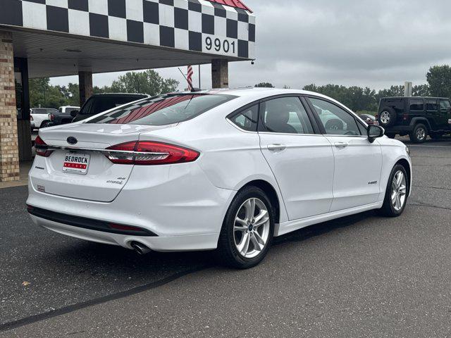 used 2018 Ford Fusion Hybrid car, priced at $13,988