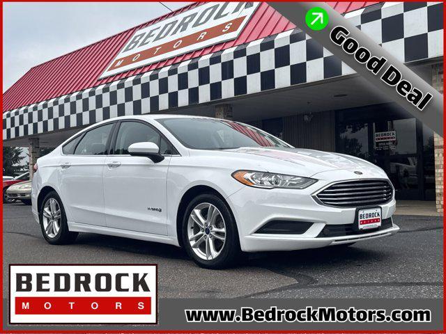 used 2018 Ford Fusion Hybrid car, priced at $13,988