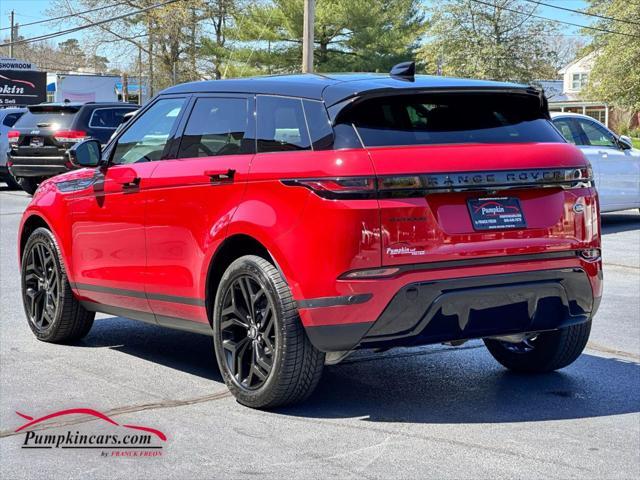 used 2022 Land Rover Range Rover Evoque car, priced at $35,995