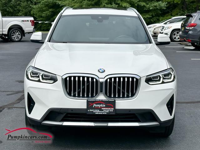 used 2022 BMW X3 car, priced at $36,995