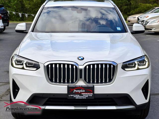 used 2022 BMW X3 car, priced at $33,995
