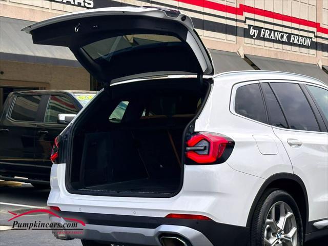 used 2022 BMW X3 car, priced at $33,995