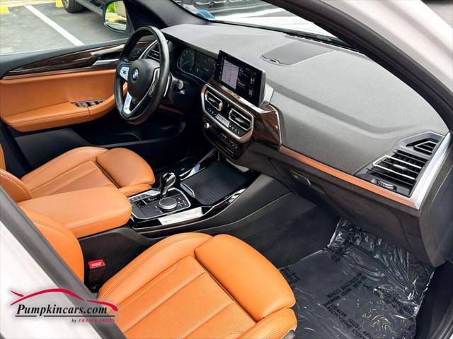used 2022 BMW X3 car, priced at $33,995