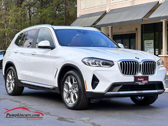 used 2022 BMW X3 car, priced at $33,995