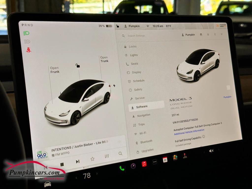 used 2020 Tesla Model 3 car, priced at $31,995