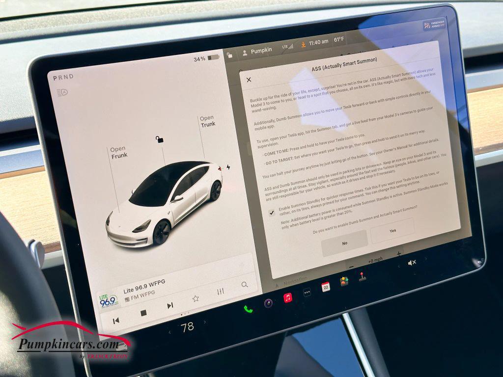 used 2020 Tesla Model 3 car, priced at $31,995